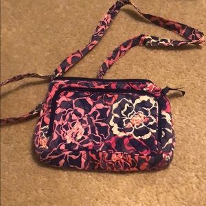 Vera Bradley ribbons crossbody hipster bag